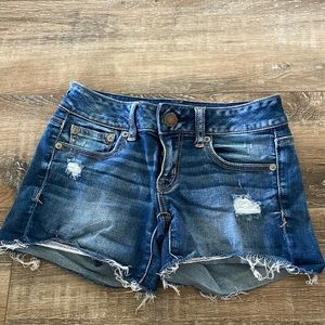 American eagle super stretch shorts